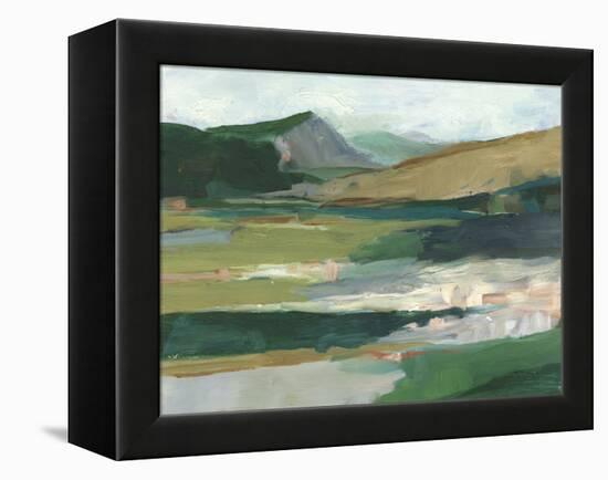 Vibrant Mountain Study II-Ethan Harper-Framed Stretched Canvas