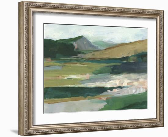 Vibrant Mountain Study II-Ethan Harper-Framed Art Print