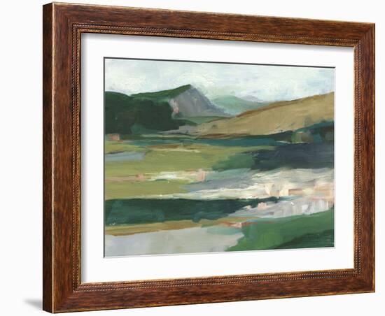 Vibrant Mountain Study II-Ethan Harper-Framed Art Print