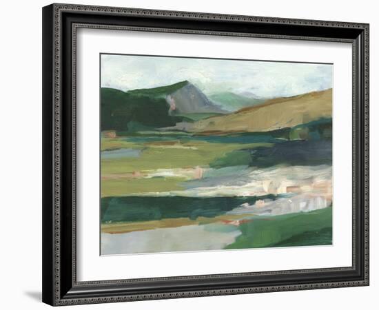 Vibrant Mountain Study II-Ethan Harper-Framed Art Print