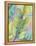 Vibrant Palm Leaves II-Jennifer Goldberger-Framed Stretched Canvas