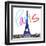 Vibrant Paris-Nicholas Biscardi-Framed Art Print