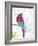 Vibrant Parrot-Sandra Jacobs-Framed Art Print