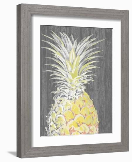 Vibrant Pineapple Splendor I-Studio W-Framed Art Print