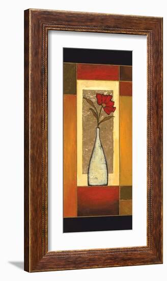 Vibrant Simplicity I-Karel Burrows-Framed Art Print