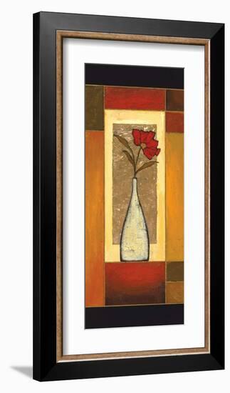 Vibrant Simplicity I-Karel Burrows-Framed Art Print