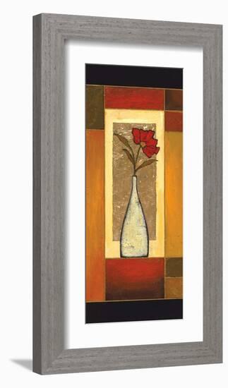 Vibrant Simplicity I-Karel Burrows-Framed Art Print