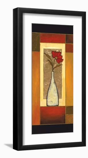 Vibrant Simplicity I-Karel Burrows-Framed Art Print