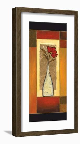 Vibrant Simplicity I-Karel Burrows-Framed Art Print