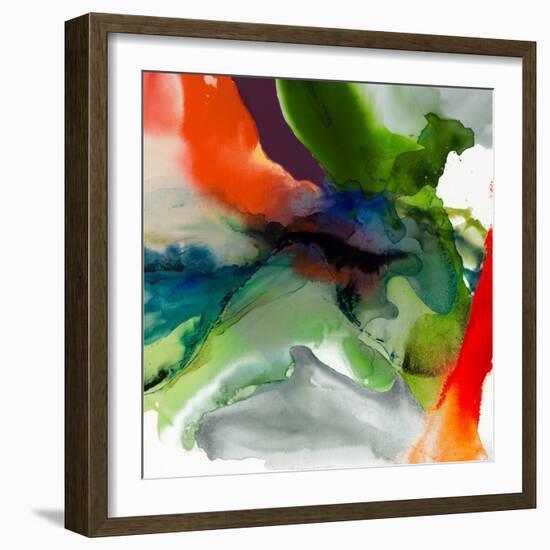 Vibrant Terrain II-Sisa Jasper-Framed Art Print