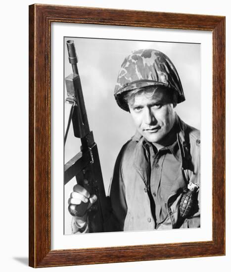 Vic Morrow, Combat! (1962)-null-Framed Photo