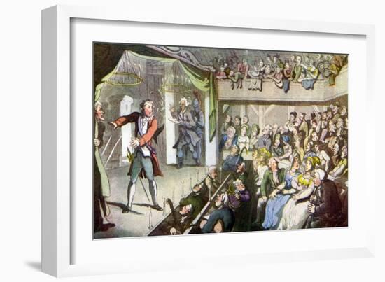 Vicar of Wakefield by Oliver Goldsmith-Thomas Rowlandson-Framed Giclee Print