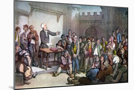 Vicar of Wakefield by Oliver Goldsmith-Thomas Rowlandson-Mounted Giclee Print