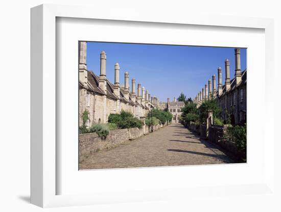 Vicar's Close, Wells, Somerset, England, United Kingdom-Julia Bayne-Framed Photographic Print