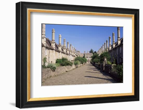 Vicar's Close, Wells, Somerset, England, United Kingdom-Julia Bayne-Framed Photographic Print
