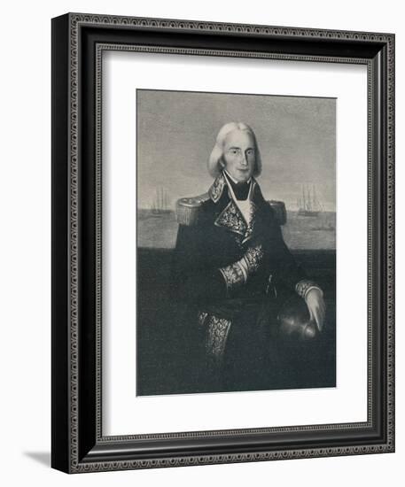 'Vice-Admiral François-Paul Brueys D'Aigalliers, c 1790s, (1896)-Unknown-Framed Giclee Print