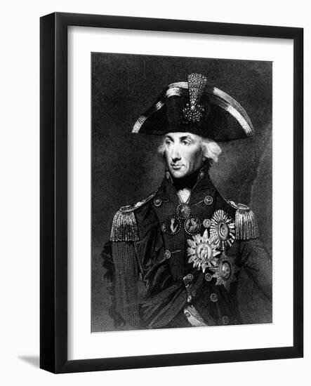 Vice Admiral Horatio Nelson, 19th Century-null-Framed Giclee Print