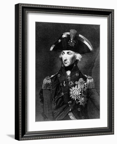 Vice Admiral Horatio Nelson, 19th Century-null-Framed Giclee Print