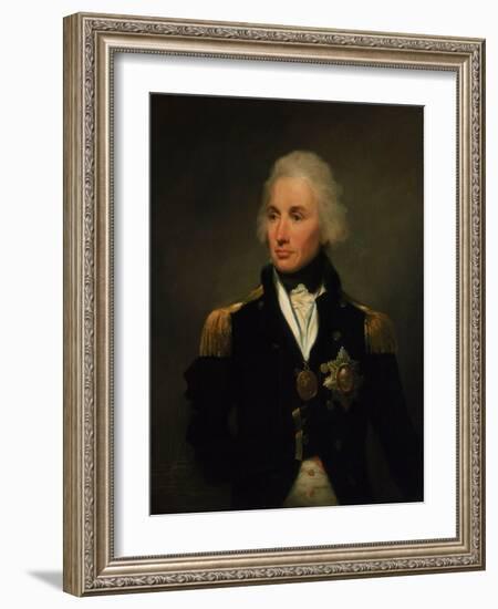 Vice-Admiral Horatio Nelson, 1St Viscount Nelson (1758-1805), 1798 (Oil on Canvas)-Lemuel Francis Abbott-Framed Giclee Print