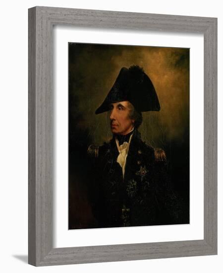 Vice-Admiral Horatio Nelson, 1St Viscount Nelson (1758-1805), Early 19Th Century (Oil on Canvas)-Arthur William Devis-Framed Giclee Print