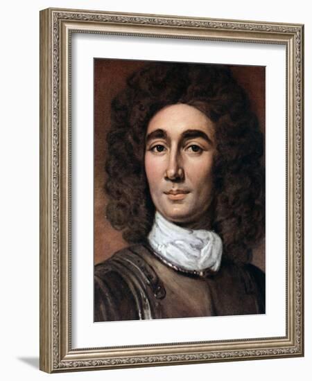 Vice Admiral John Benbow, English Admiral-Godfrey Kneller-Framed Giclee Print