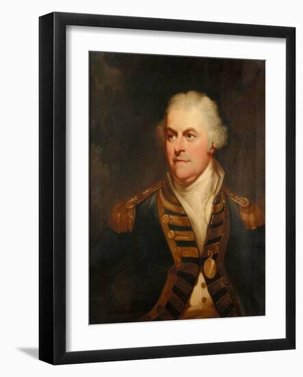 Vice-Admiral Lord Alan Gardner (1742-1809), Late 18Th to Early 19Th Century (Oil on Canvas)-William Beechey-Framed Giclee Print