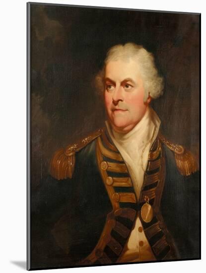 Vice-Admiral Lord Alan Gardner (1742-1809), Late 18Th to Early 19Th Century (Oil on Canvas)-William Beechey-Mounted Giclee Print