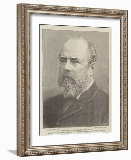 Vice-Admiral Sir George Tryon-null-Framed Giclee Print