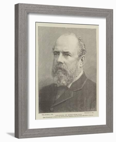 Vice-Admiral Sir George Tryon-null-Framed Giclee Print