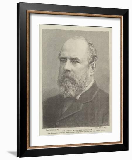 Vice-Admiral Sir George Tryon-null-Framed Giclee Print