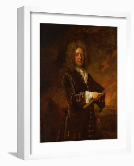 Vice-Admiral Sir John Leake (1656-1720), Late 17Th to Early 18Th Century (Oil Painting)-Godfrey Kneller-Framed Giclee Print