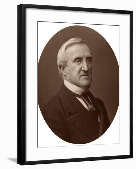 Vice-Chancellor Sir C Hall, Judge of the High Court of Justice, 1876-Lock & Whitfield-Framed Photographic Print