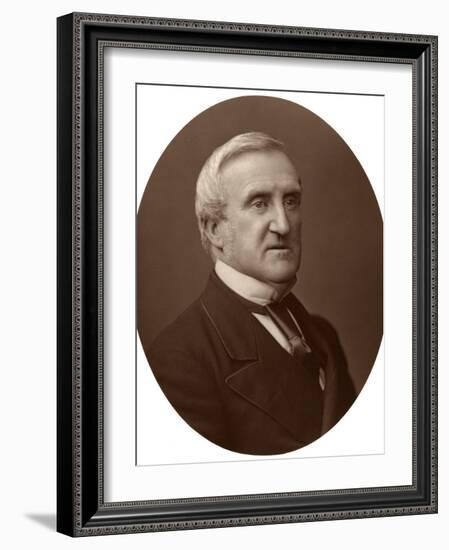 Vice-Chancellor Sir C Hall, Judge of the High Court of Justice, 1876-Lock & Whitfield-Framed Photographic Print