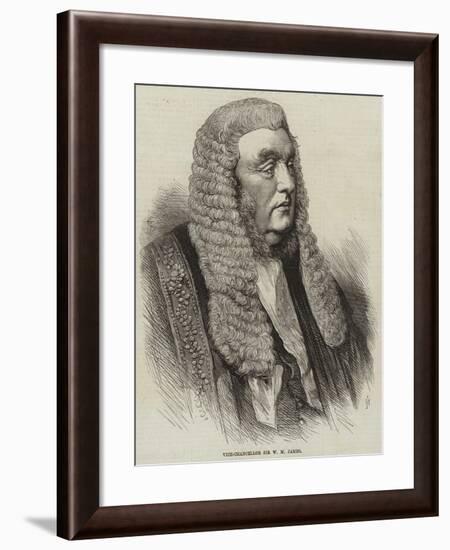 Vice-Chancellor Sir W M James-null-Framed Giclee Print