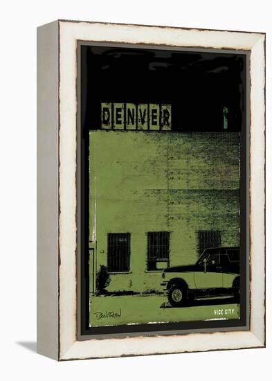 Vice City - Denver Green-Pascal Normand-Framed Stretched Canvas