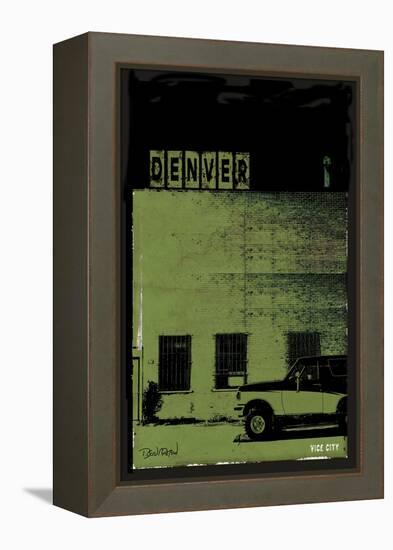 Vice City - Denver Green-Pascal Normand-Framed Stretched Canvas
