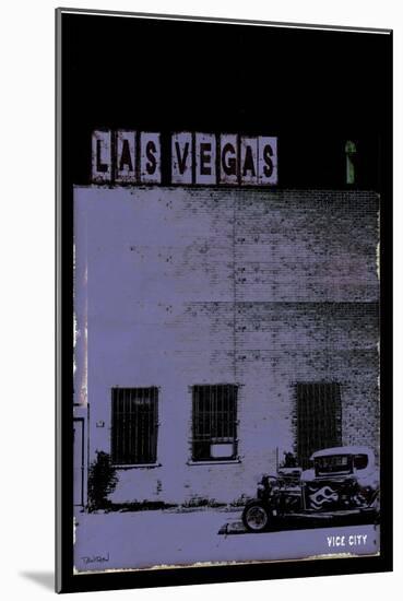 Vice City - Las Vegas-Pascal Normand-Mounted Art Print