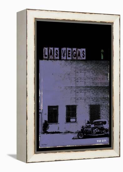 Vice City - Las Vegas-Pascal Normand-Framed Stretched Canvas