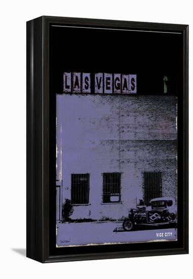Vice City - Las Vegas-Pascal Normand-Framed Stretched Canvas