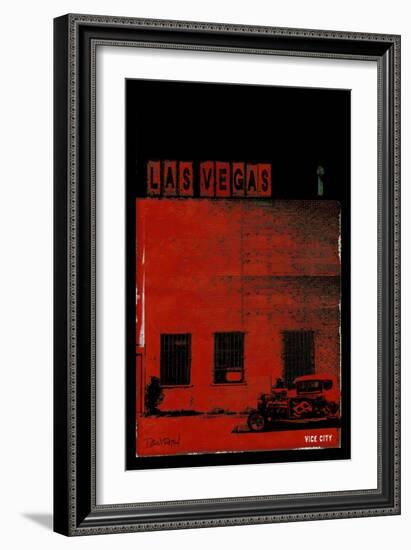 Vice City - Las Vegas-Pascal Normand-Framed Art Print