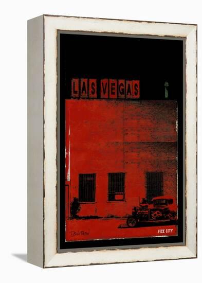 Vice City - Las Vegas-Pascal Normand-Framed Stretched Canvas