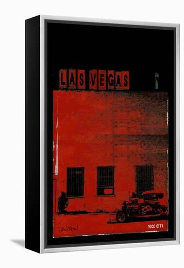 Vice City - Las Vegas-Pascal Normand-Framed Stretched Canvas