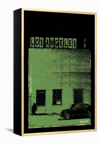 Vice City - Los Angeles-Pascal Normand-Framed Stretched Canvas