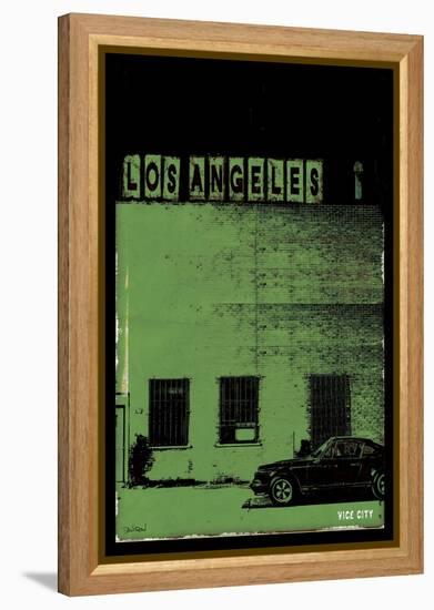 Vice City - Los Angeles-Pascal Normand-Framed Stretched Canvas