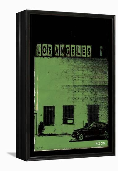 Vice City - Los Angeles-Pascal Normand-Framed Stretched Canvas