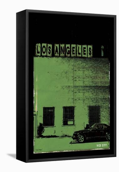 Vice City - Los Angeles-Pascal Normand-Framed Stretched Canvas