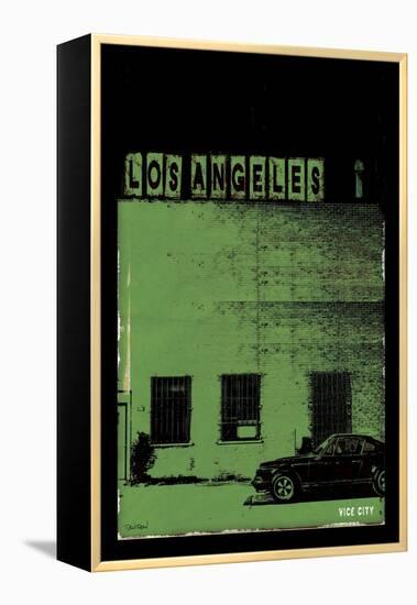 Vice City - Los Angeles-Pascal Normand-Framed Stretched Canvas