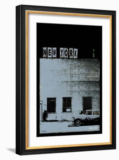 Vice City - New-York-Pascal Normand-Framed Art Print