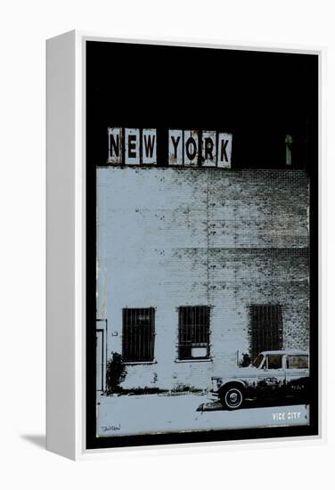 Vice City - New-York-Pascal Normand-Framed Stretched Canvas