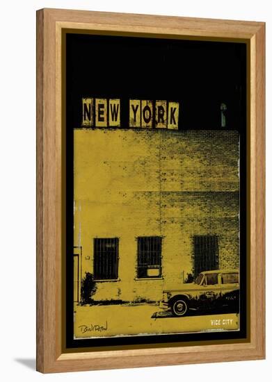 Vice City - New-York-Pascal Normand-Framed Stretched Canvas